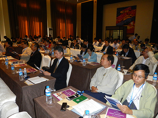 写真１　ネピドーで開催されたセミナーの参加者