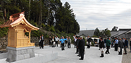 写真３　井神社の視察